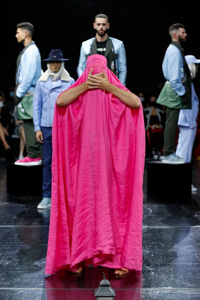 Nuno Gama lisbon fashion week 2021 (Photo by Ugo Camera)