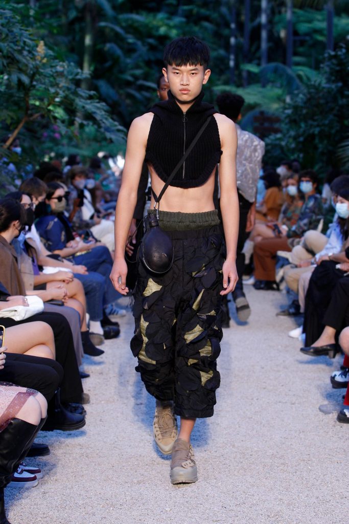 Saskia Lenaerts lisbon fashion week 2021 (Photo by Ugo Camera)