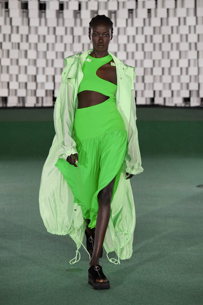 Stella McCartney Runway Paris Fashion Week Spring Summer 2022 on October 04, 2021 in Paris, France. (Photo by Kristy Sparow/Getty Images)