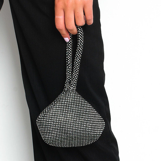 Sara Diamante Chainmail Pouch