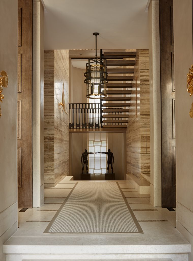 marble stone grand lobby design by studio indigo mike fisher photo by luke white