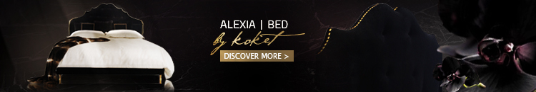 alexia bed KOKET banner ad