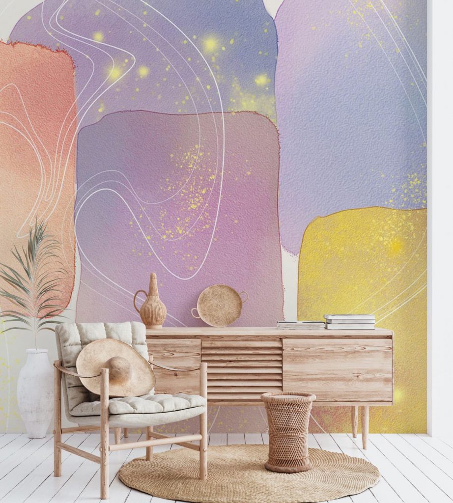 watercolor ombre wallpaper