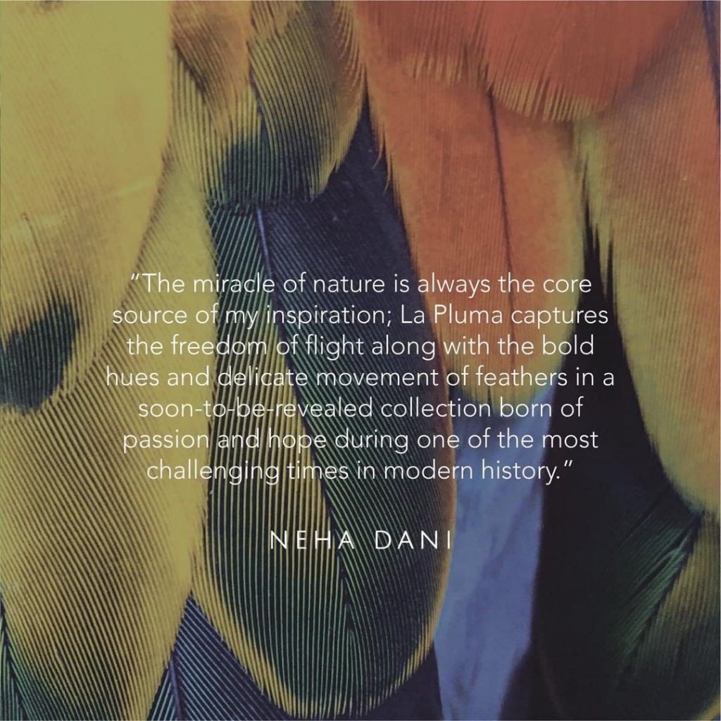 La Pluma jewelry collection Inspiration neha dani (Photo via @nehadanijewels)