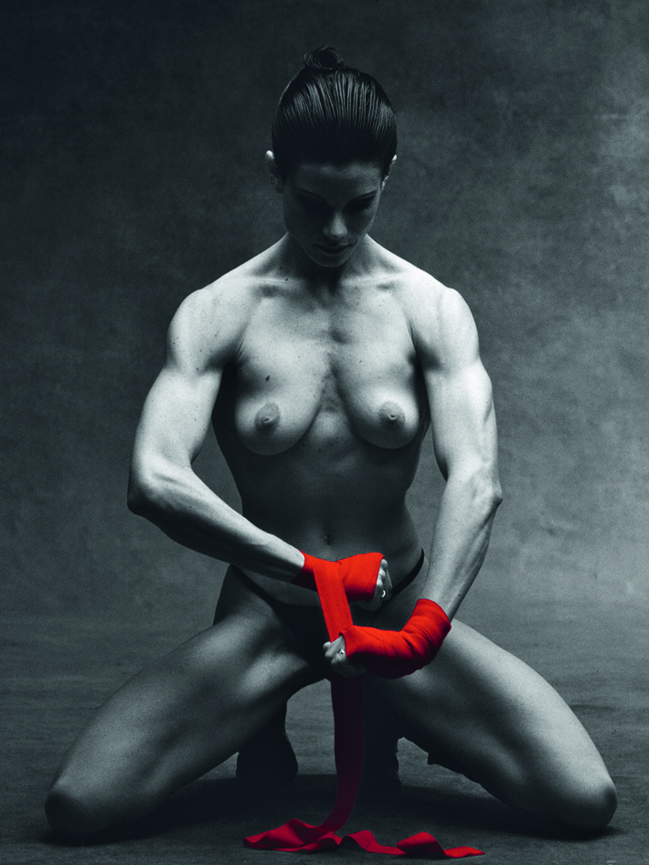 Giacobetti, Lisa Lyon, Paris Studio, Lui Magazine, 1984, Photography by Francis Giacobetti