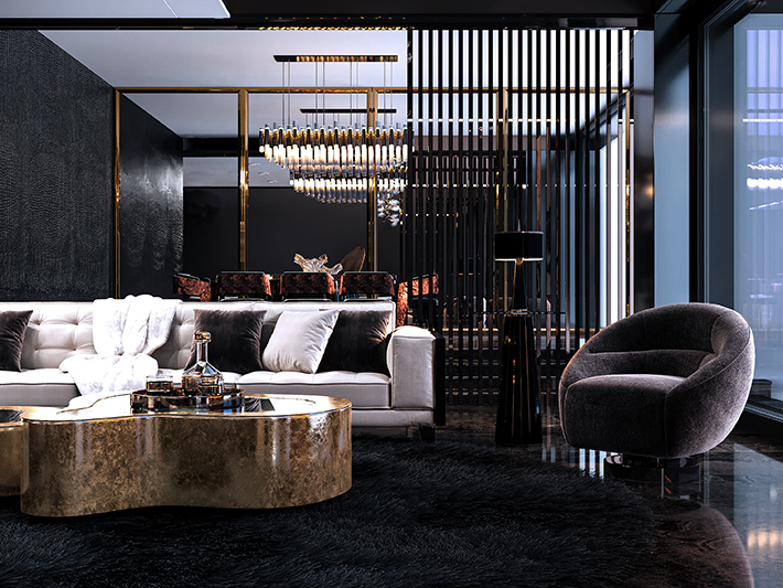 LUXURY LIVING ROOM BY CEILIA SAWYER