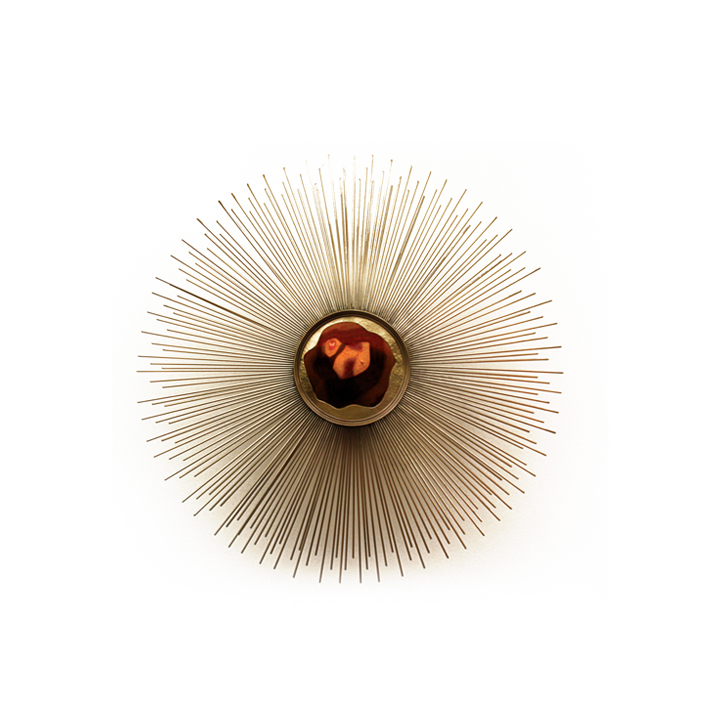 brilliance sconce sunburst koket luxury lighting