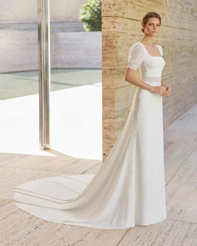 Escoth Gown by Rosa Clará Bridgerton wedding dresses