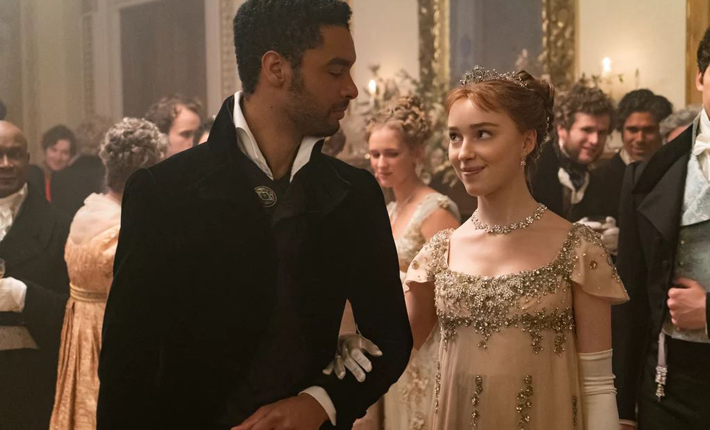 bridgerton wedding scene netflix