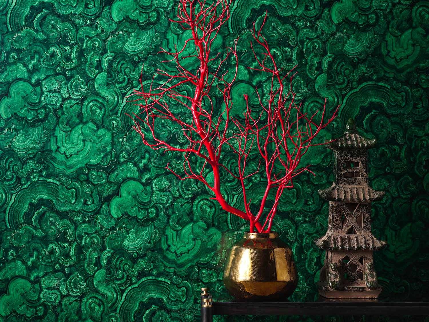 paris deco off 2022 'Duquette’s Dawnridge’ Wallcovering Collection by Tony Duquette for Jim Thompson