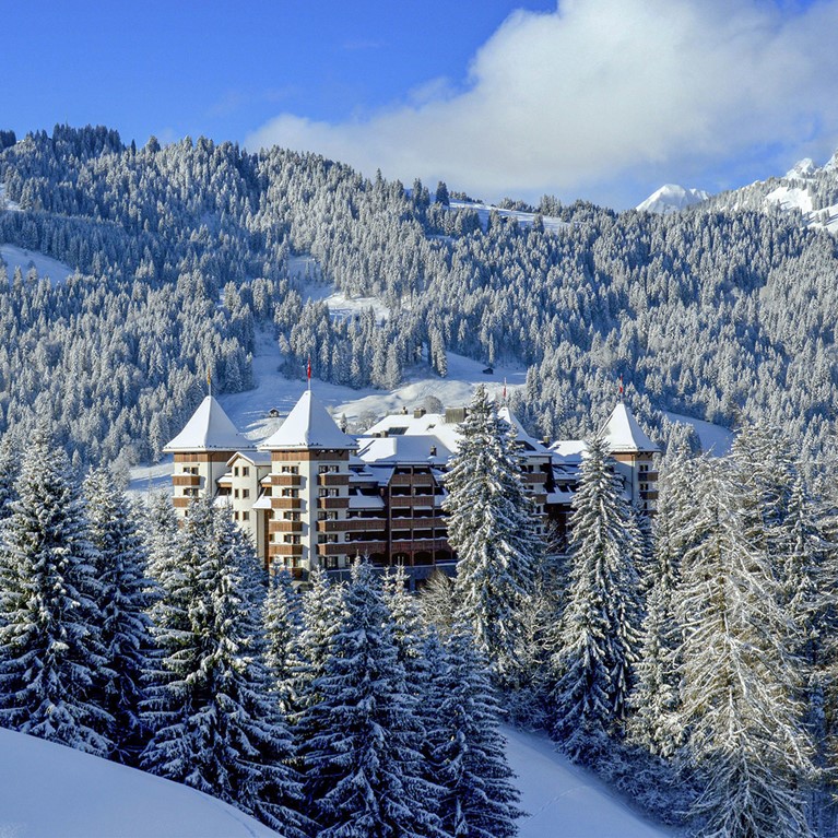 luxury ski resorts Alpina Gstaad