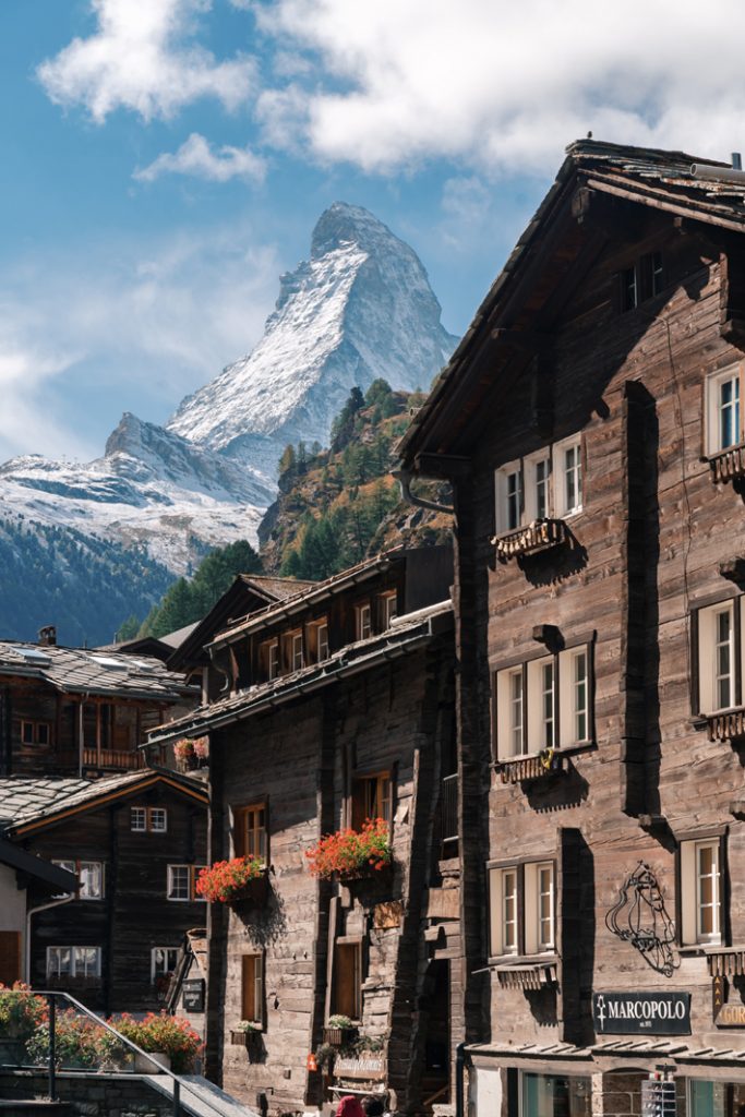 luxury ski resorts View of the Matterhorn from Zermatt (Photo by Daniel Cox)