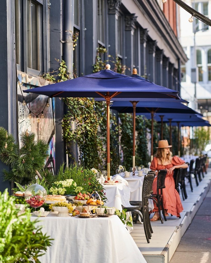 Best Outdoor Dining NYC La Mercerie