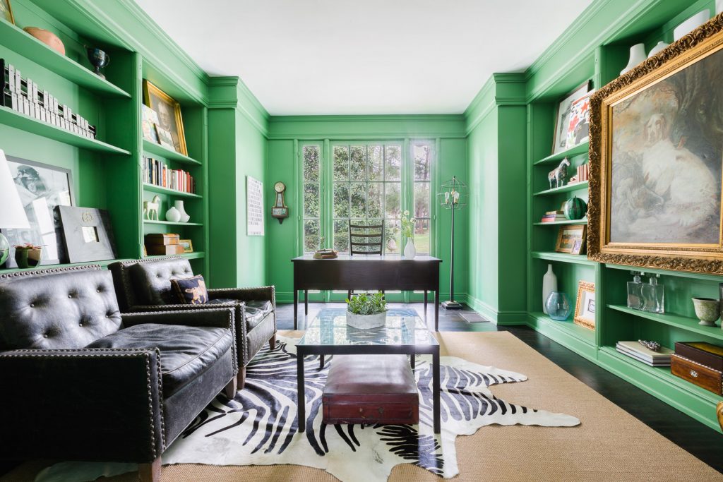 Urban Empire Project by JL Design green office den interior
