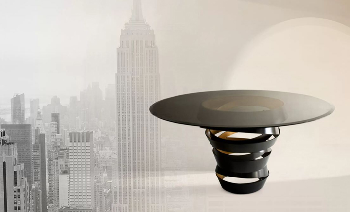koket icff 2022 wanteddesign manhattan intuition dining table contemporary furniture new york