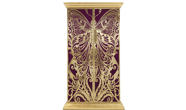 mademoiselle armoire butterfly cabinet koket high end furniture