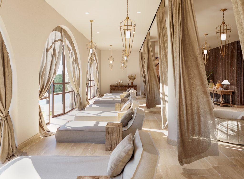 spa at nordelaia hotel italy wine country retreat rustic luxe design