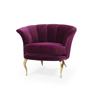 desame II chair koket my object of desire purple design