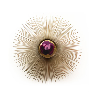 brillance agate stone sconce koket luxury lighting