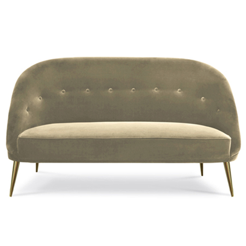 aberdeen sofa green velvet loveseat get the milan look at home