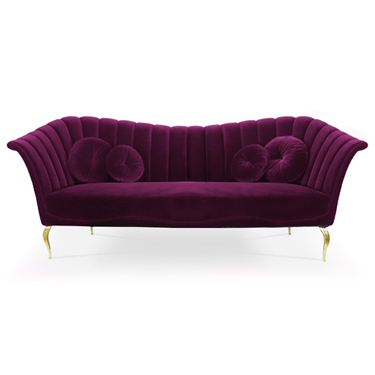 capriochosa sofa purple design koket
