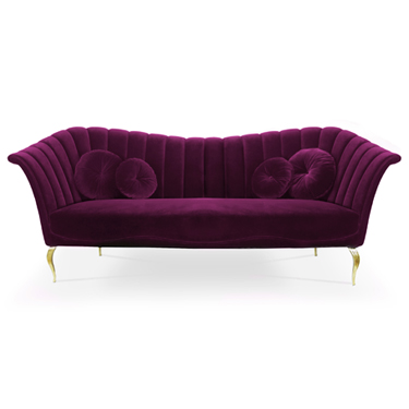 capriochosa sofa purple design koket
