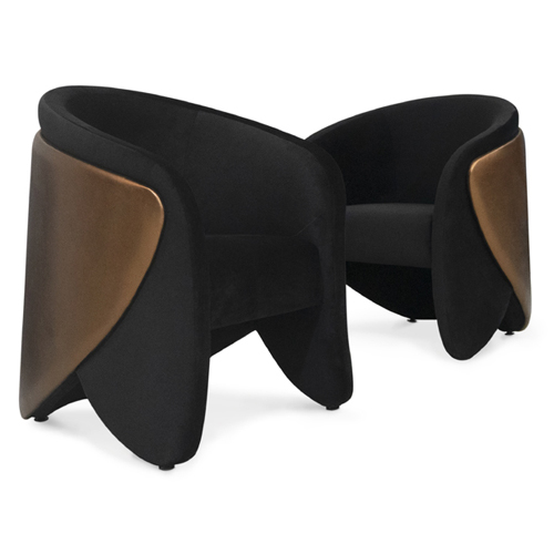 denise chairs koket luxury upholstery bar chairs