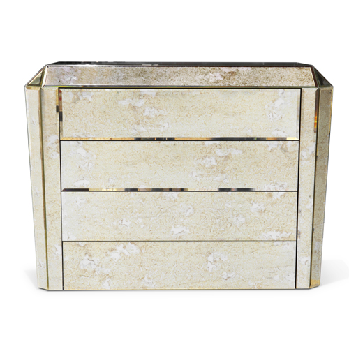 antique mirror dresser chest of drawers koket get the milan look