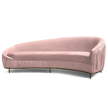 vamp sofa pink design koket