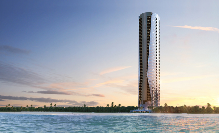 Bentley Residences Miami tallest beach front tower - automaker residential living
