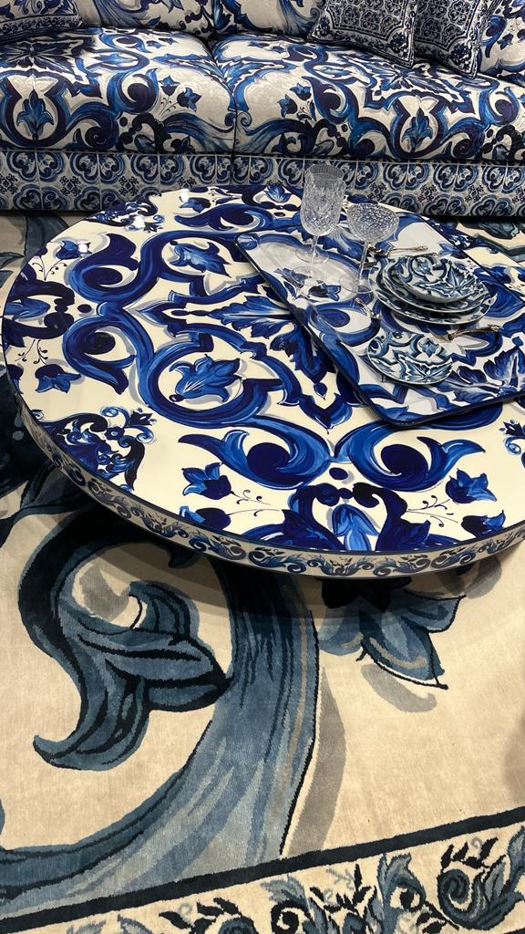 milan design week 2022 Dolce & Gabanna Casa new store at Corso Venezia 7, Feautring new DG Casa 2022 designs (Photos by Lh Team)