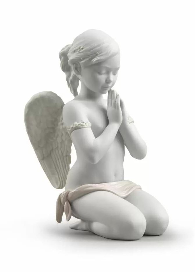 Heavenly Prayer Angel lladro