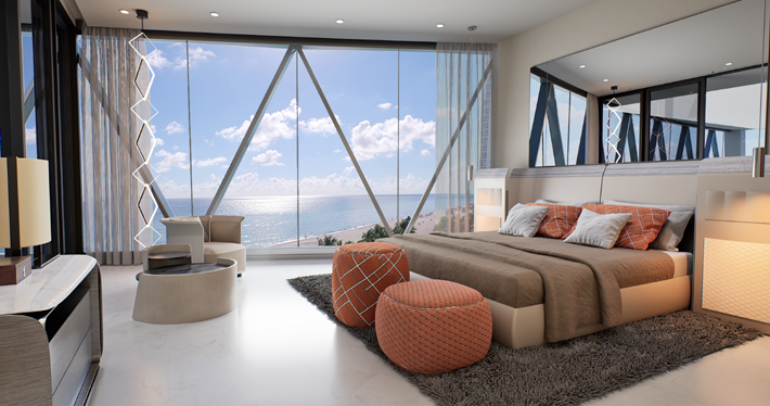 modern luxury bedroom design
