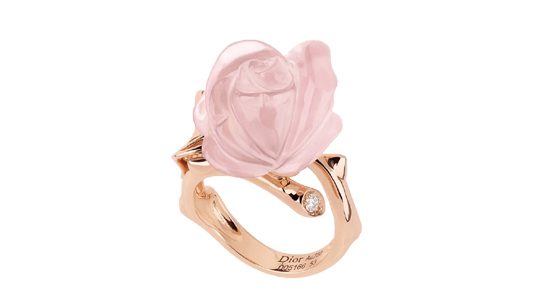 how to style rings for a trip to the winery - Small Rose Dior Pré Catelan Ring