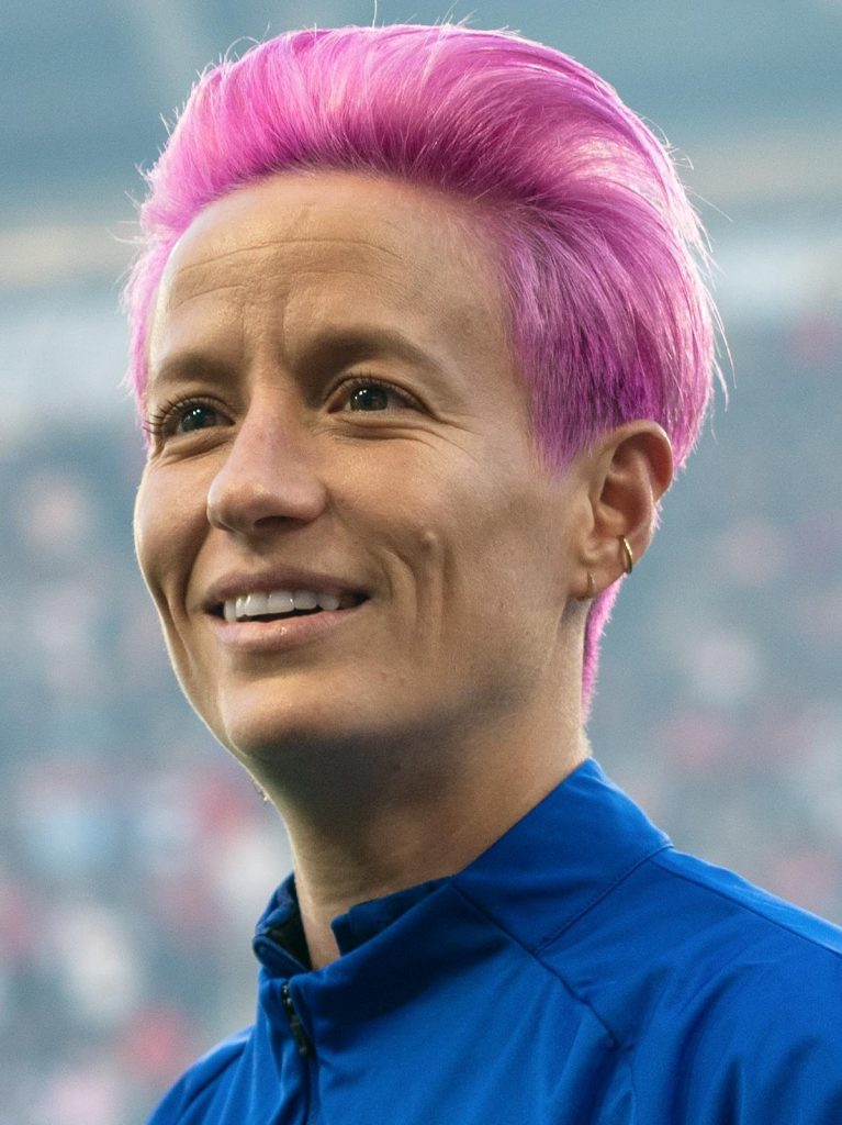 Megan Rapinoe (Photo by Lorie Shaull | Wikimedia) Megan Rapinoe (Photo by Lorie Shaull | Wikimedia) - real life coming out stories - famous lgbtq women