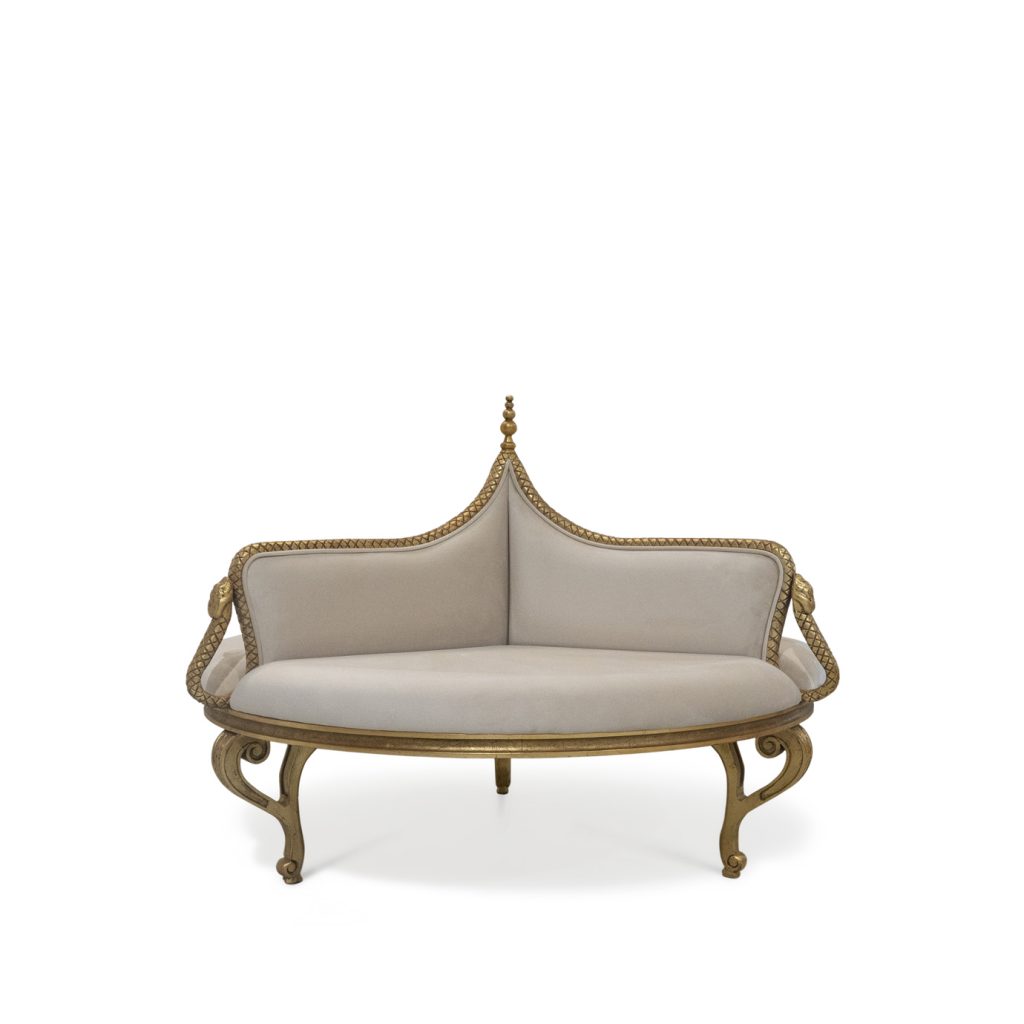 mistress confidante snake inspired home decor luxury foyer sofa