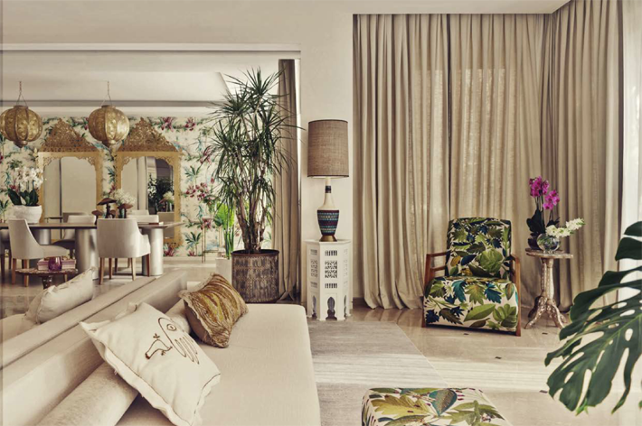 Interior by Aline Asmar d’Amman of Culture in Architecture (Photo by Walid Rashid)