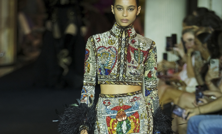 Zuhair Murad Creates Beautiful Mystical Artwork for Fall 2022 Haute Couture Assortment