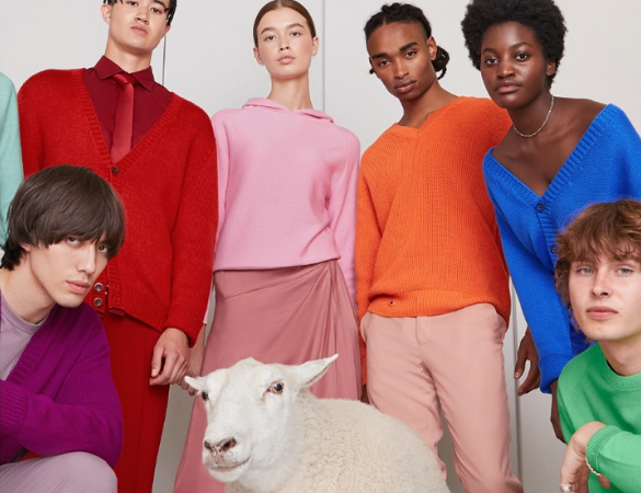 most sustainable luxury brands positive 2022 luxury butterfly mark award sheep inc carbon-negative clothing brand