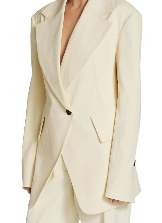 Parisian summer staples Oversized Technical Stretch Blazer by Proenza Schouler @ Saks Fifth Avenue