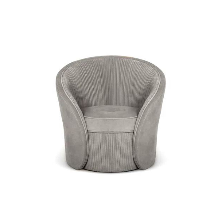 bloom chair 3 koket gray luxury upholstery urban interior design style