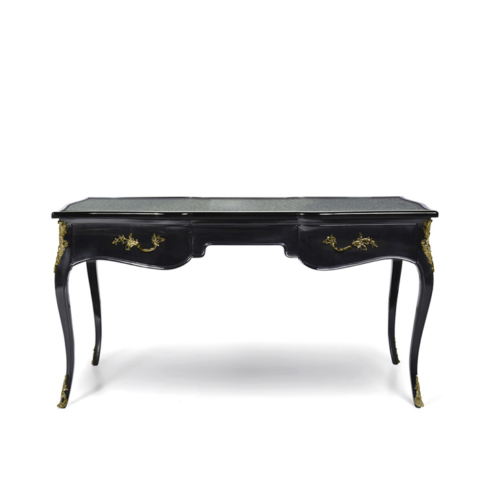 exotic ormolu desk koket