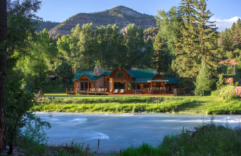 Log Cabin home best ski towns to live in