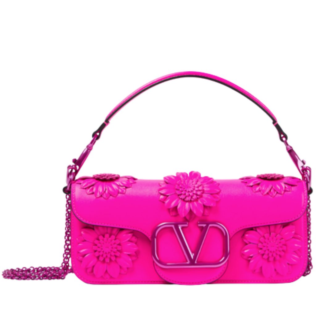 valentino garavani pink shoulder bag