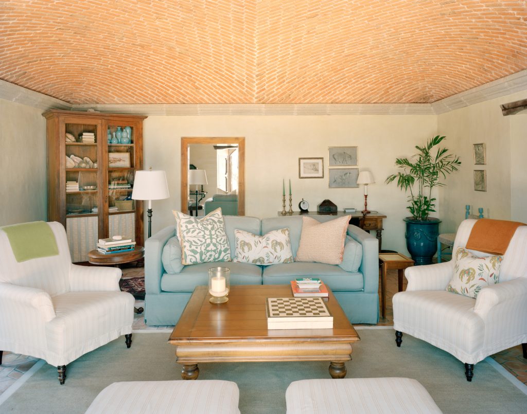 st barths project living room Caribbean design