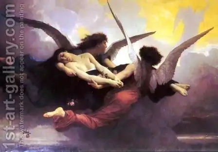 A Soul Brought to Heaven by William-Adolphe Bouguereau