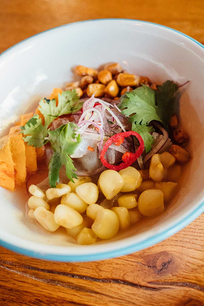 white fish ceviche