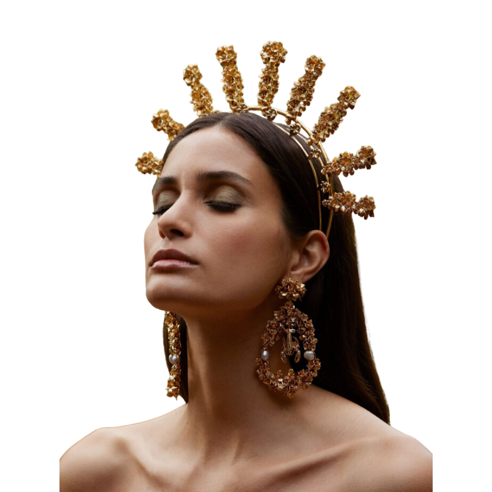 gold handmade tiara gift guide for fashion lovers my object of desire jewelry holiday gifts
