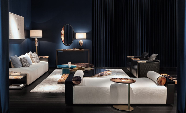 arcahorn shine collection high end upholstery brand unique materials designer fabrics