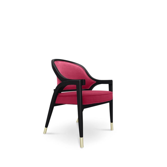 arendal chair koket viva magenta color of the year 2023